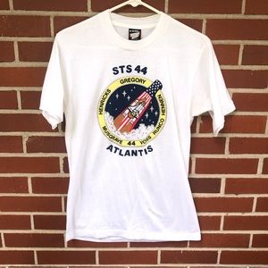 1991 STS 44 Atlantis space shuttle t-shirt